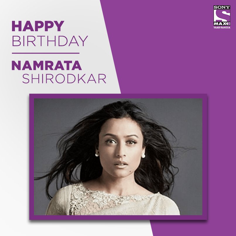 Wishing the 90s diva, Namrata Shirodkar a very happy birthday!  