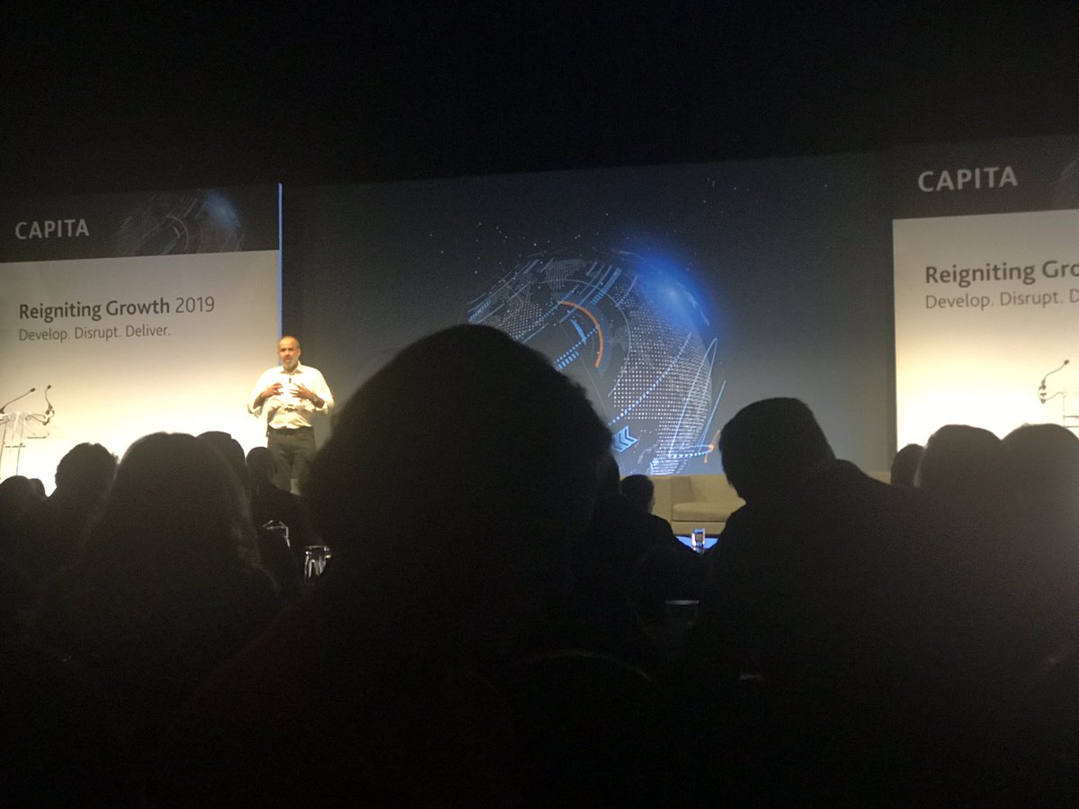 paulroche's tweet photo. @ismailamla on stage Day 2 at our Capita Growth Conference in Manchester.  Proud to be part of such a world class company and a leader in transformation in the education sector #deliveringbetteroutcomes https://t.co/DB9fRet8Dn
