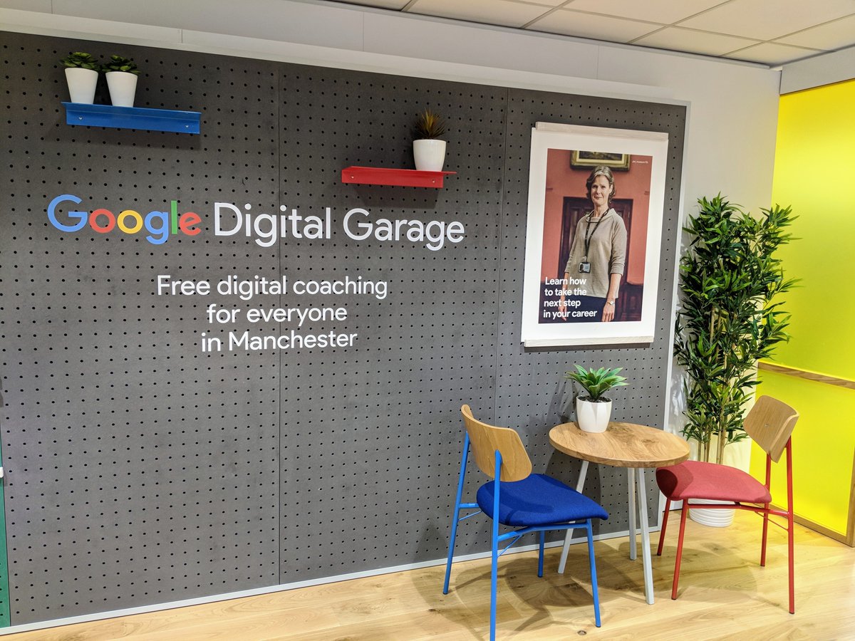 emmavgray's tweet photo. Interested in holding a workshop, panel event or talk at Google #DigitalGarage #Manchester?

We offer free space, if your event is free to attend. Past events have been on UX, mindfulness, the music industry &amp; all things #digital!

We're only here until April - pop me a DM 👍 https://t.co/evg6OdNnG9