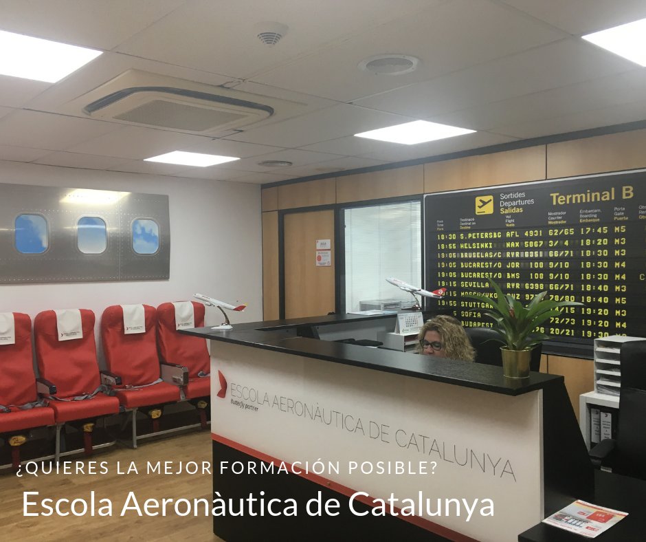AeroEscola's tweet photo. https://t.co/oAeXbsOzKW…/ ofrecemos la mejor FORMACIÓN para un futuro profesional brillante. 
¡Los resultados de inserción laboral de nuestros alumnos demuestran que somos tu mejor opción!
Llama 
93 667 13 72
#TCP #TAPM #OCC #INGLÉS
#BARCELONA
#AVIACIÓN https://t.co/OKP2iBky5x