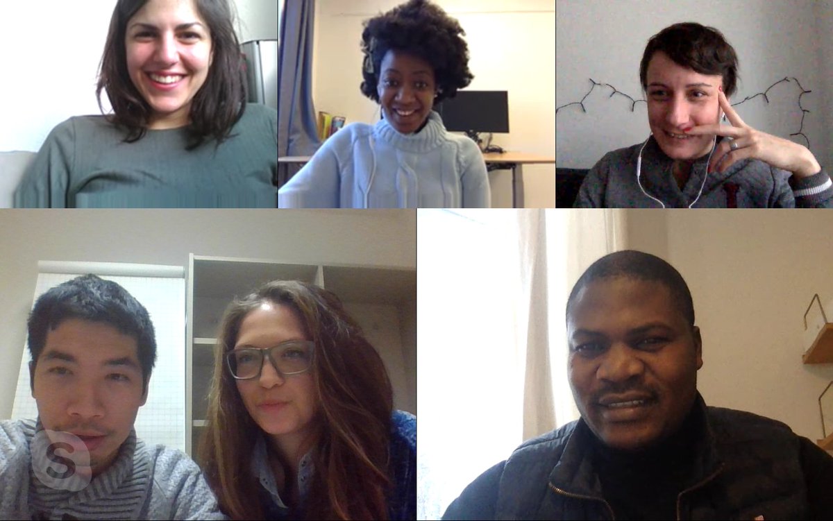 Secret POEM club meeting - When your classmates live all over Europe, you have a coffee over Skype! #memoriesconnect <a href="/POEM_H2020/">POEM</a> #godmorgon