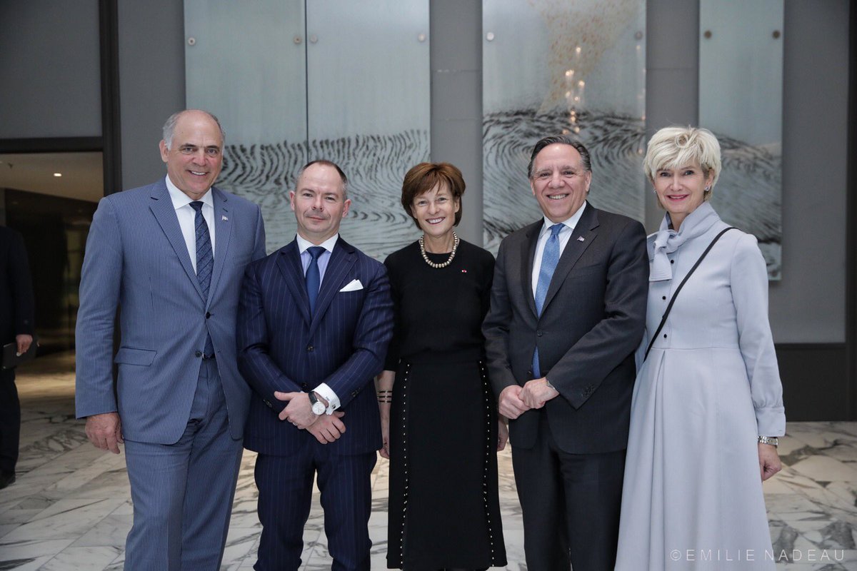 francoislegault's tweet photo. Très heureux d’avoir participé à un autre dîner économique hier soir notamment avec Patricia Barbizet de Temaris et Eric Martineau-Fortin de White Star Capital. De bonnes discussions sur l’économie! #FrQc #PolQc https://t.co/PL24zO3jkq