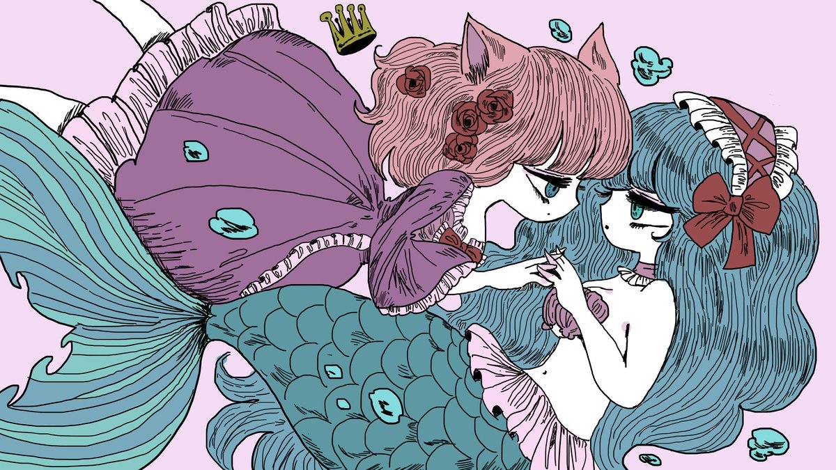 シウ オリジナル曲 沢山の方のお力をお借りしてお姫様と人魚の少女二人がくりなす百合童話がモチーフの曲を作りました 是非聴いてください T Co Y8qahjama2 シウ オリジナル曲 沢山の方のお力をお借りしてお姫様と人魚の少女二人がくりなす百合童話がモチーフの曲を作りました 是非聴いてください T Co Y8qahjama2