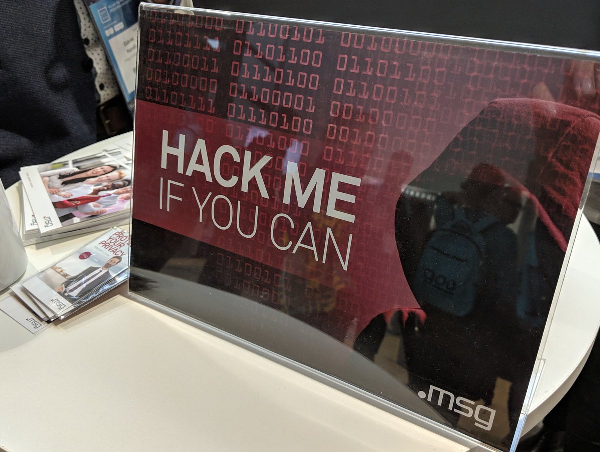 Hack me if you can! Meet @msg_group this week at OOP Munich #oopmuc!