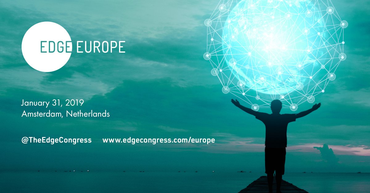 It is just over a week until Edge comes to Amsterdam. We truly believe Edge Computing will be the defining business driver for the next decade and beyond. <a href="/SchneiderElec/">Schneider Electric</a> <a href="/EdgeConneX/">EdgeConneX</a> <a href="/Rittal/">Rittal GmbH & Co. KG</a> <a href="/STULZ_USA/">STULZ USA</a> <a href="/ICTroom/">ICTroom</a> <a href="/6SigmaDCX/">The Data Center Metaverse</a> <a href="/edge_infra/">EdgeInfra</a> <a href="/CNettraining/">CNet Training</a> <a href="/EUDCA/">EUDCA</a> edgecongress.com/europe