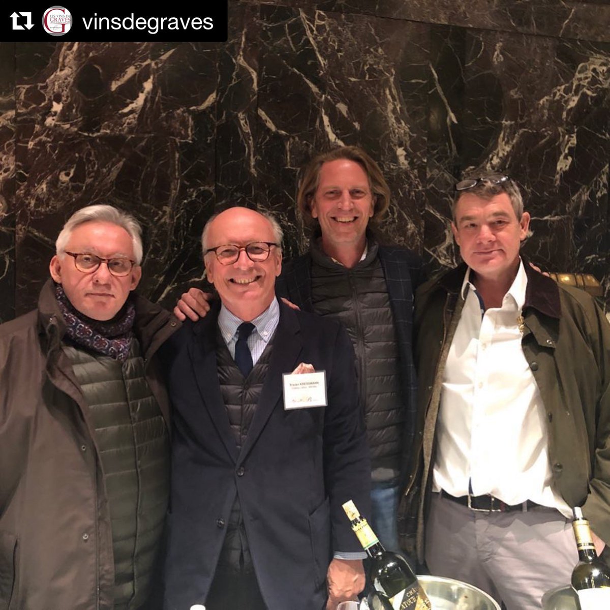 Latour-Martillac in New York with @MalarticLagrav, @chateauolivier & @Chateau_LHB ! #wine #bordeaux #bordeauxwine #pessacleognan @ugcbnet @crus_classes