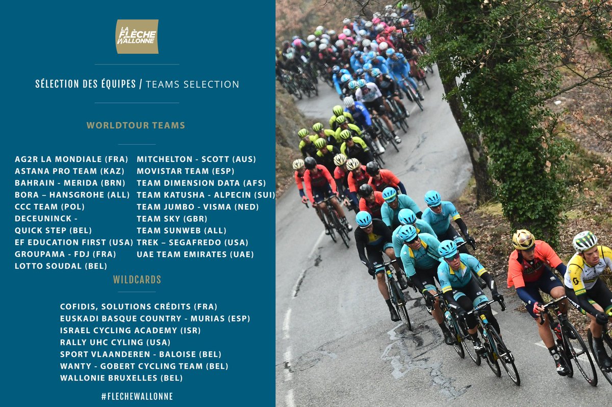 #GureTaldea #FlecheWallone

¡OFICIAL!

☺ <a href="/MuriasTeam/">Euskadi Murias</a> disputará <a href="/flechewallonne/">La Flèche Wallonne</a> en abril, invitado por <a href="/LeTour/">Tour de France™</a>

🤗🤗🤗 Eskerrik asko! Errepidean erantzungo dugu!