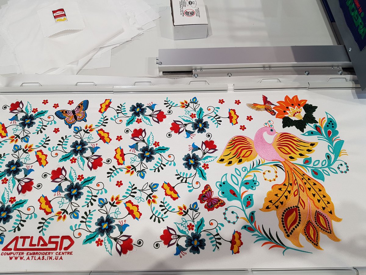 embpatches's tweet image. One of our latest designs has been showcased at the biggest exhibition in Birmingham. Thank you @stockssewingmac 😀