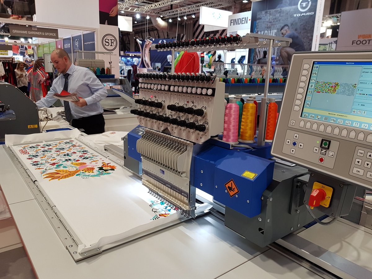 embpatches's tweet image. One of our latest designs has been showcased at the biggest exhibition in Birmingham. Thank you @stockssewingmac 😀