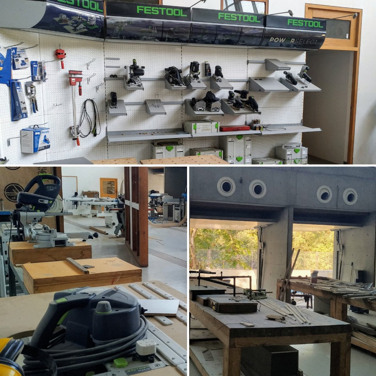 ArtisTech_'s tweet image. Moved to #Ahmedabad for #fabAcademy2019 at #CEPT #fablab. What a well maintained lab! The wood workshop is fully equipped with #Festool machinery.