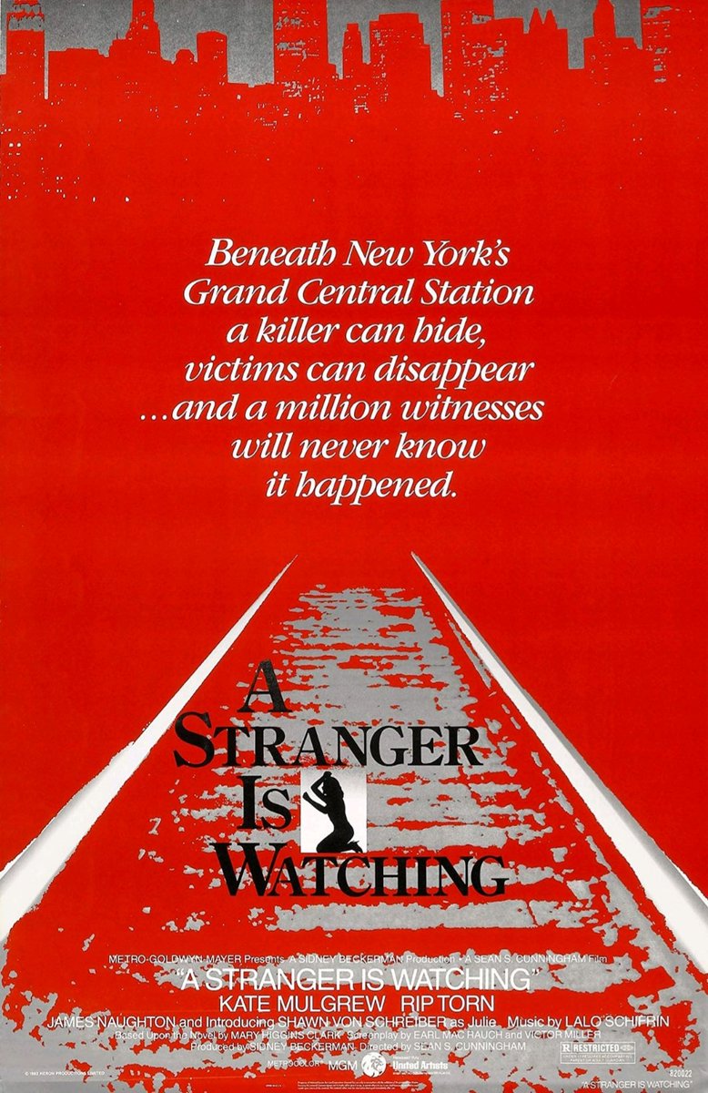 HorrorOrman's tweet photo. Released January 22nd, 1982(NYC, NY).
#AStrangerIsWatching
#RipTorn #KateMulgrew
#SeanSCunningham
#thriller #crime #horror #HorrorMovies https://t.co/hwl0fScv3v