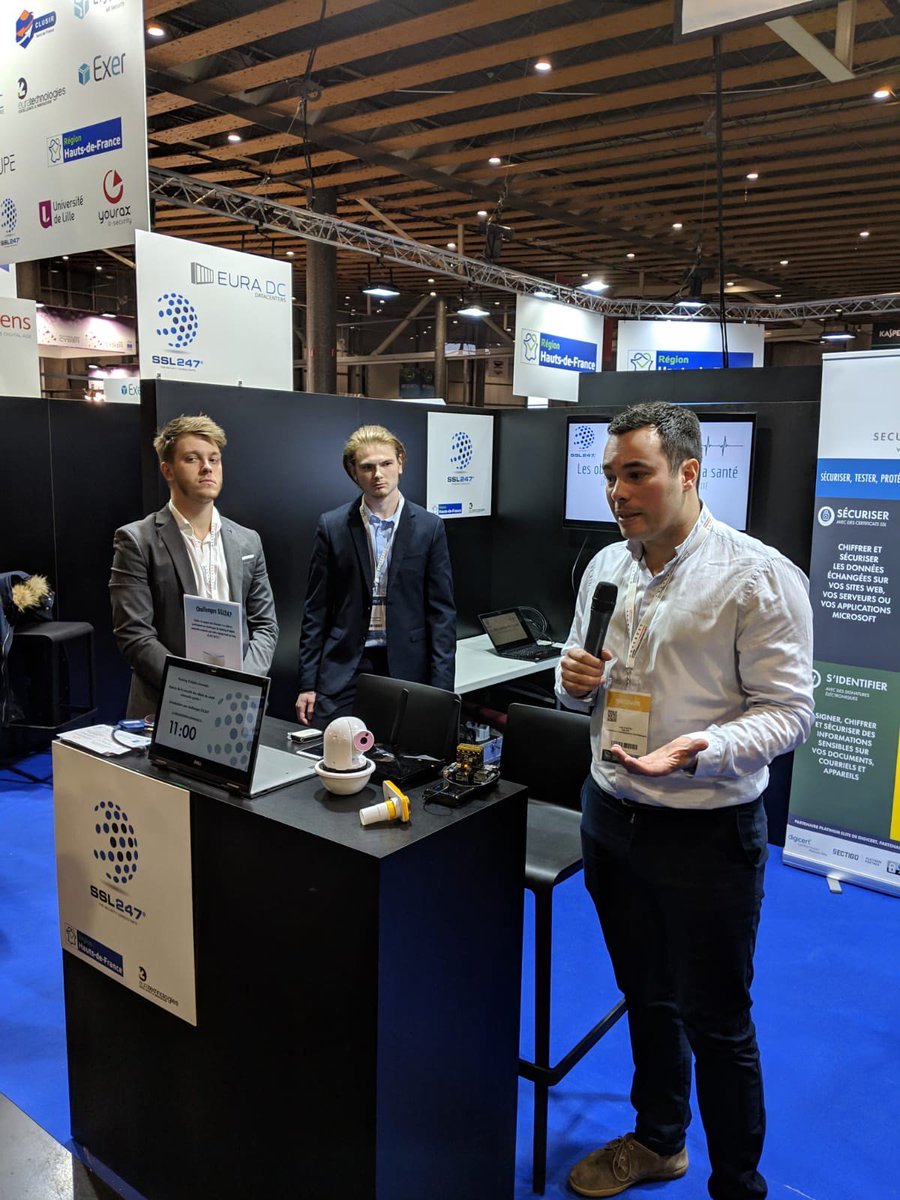 SSL247_FR's tweet image. Hacking d'objets connectés sur notre stand, si vous l'avez manqué pas de panique, venez nous rejoindre pour la prochaine démonstration à 14h30 !
#IoTsecurity  #Hacking #FIC2019