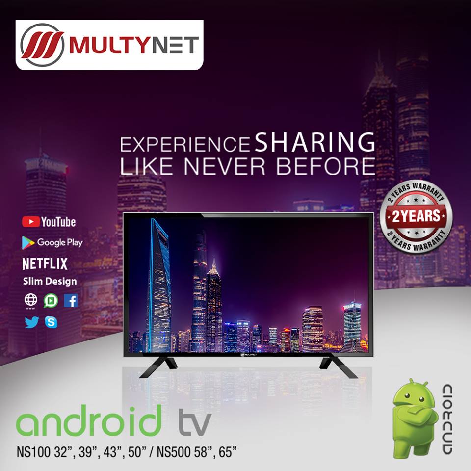 MultyNet's tweet photo. Follow us on
Website:      https://t.co/XB5pPn6CCK    
Facebook:  https://t.co/tEy7vjMTZz         
Instagram: https://t.co/GGGStjScBg
#MULTYNET #ELECTRONICS # Homeappliances #LEDTV #Android https://t.co/5on18HILrW