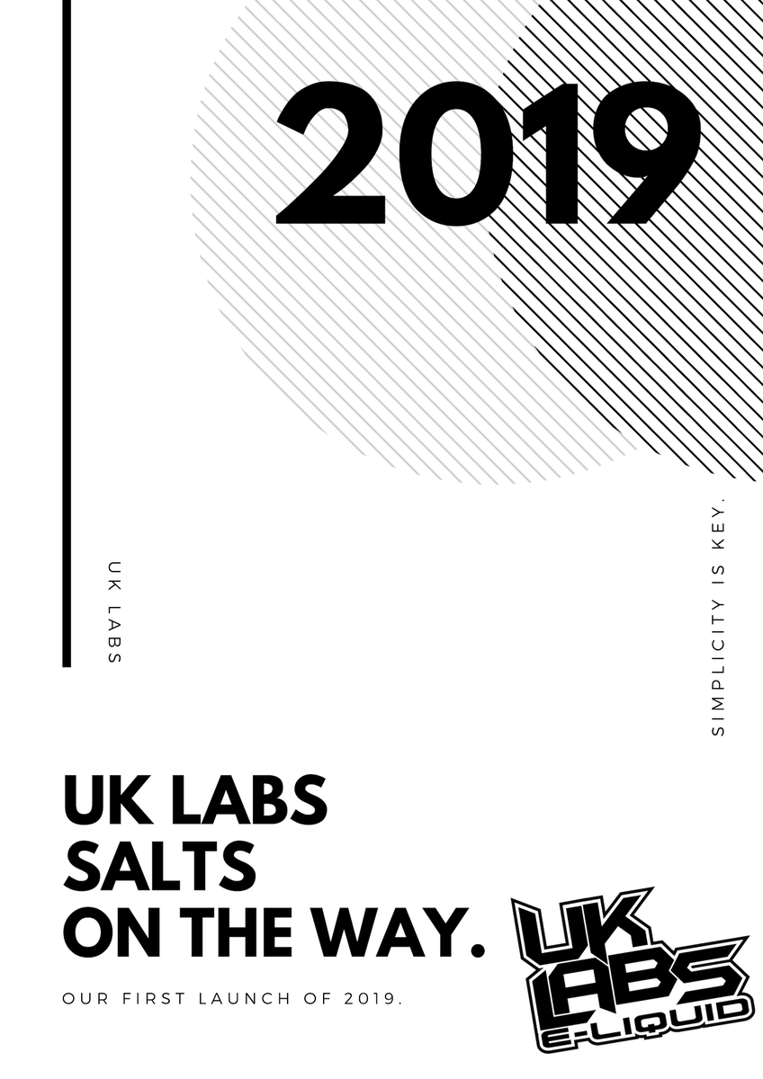 NEW RANGE --- UK LABS SALT.

COMING SOON.