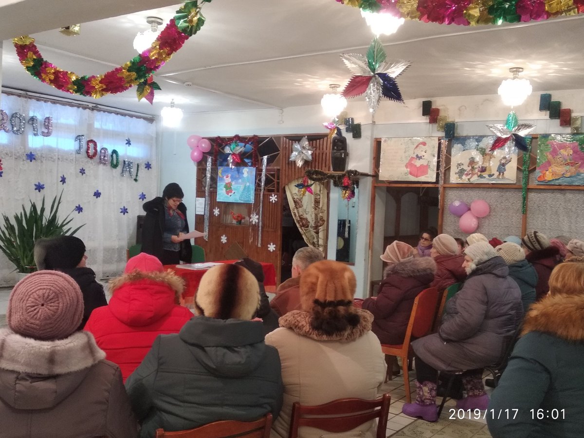 Проведено собрание с жителями д.Малышево, на котором Глава МО "Парское сельское поселение" Чурбанова Т.А. рассказала  о проделанной работе за 2018 год и ответила на все интересующие вопросы.