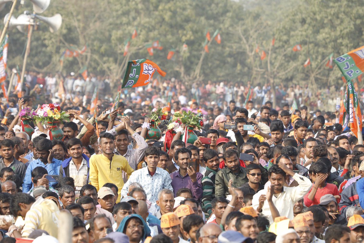 Few more pictures from the public meeting in Malda (West Bengal).