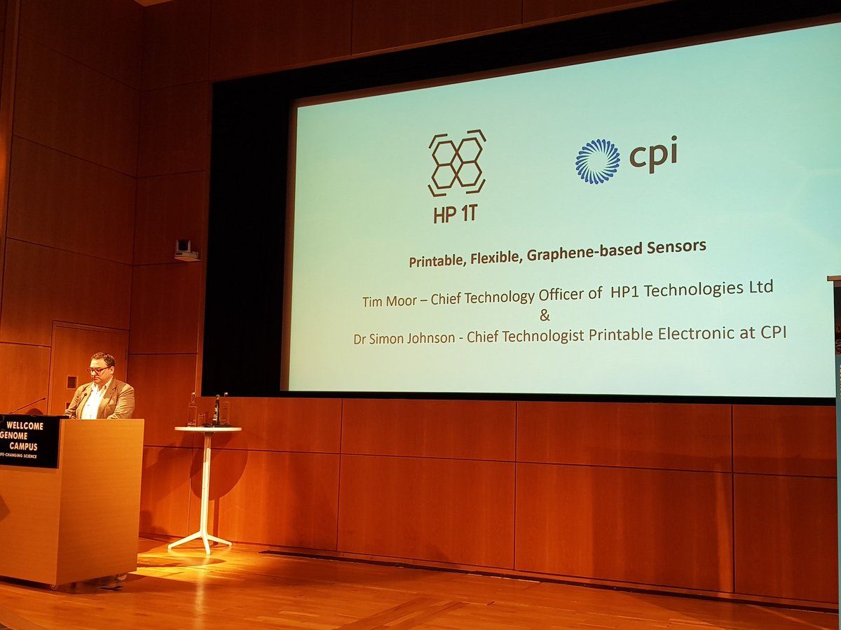 OPEjournal's tweet image. Tim Moor from HP1 Technologies on large area pressure sensor systems for injury diagnosis @innoLAE #printedelectronics