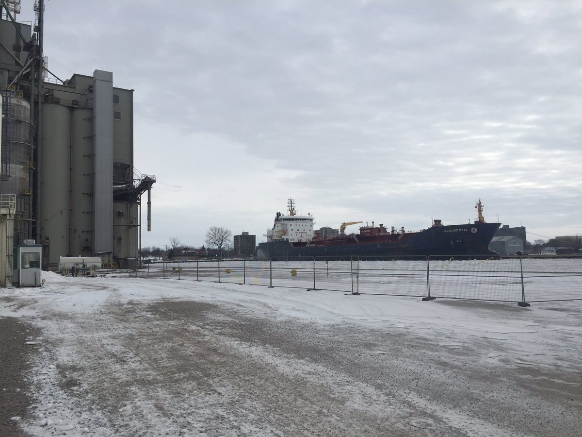 Checking out the Cargill grain terminal in Sarnia Ont. Capacity to load boats at 1000 ton/hr #grainsinaction #ontag