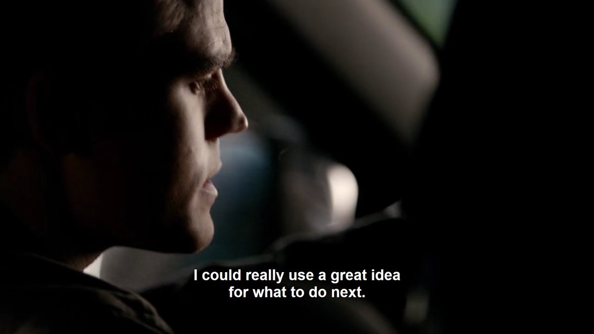 stefan loves to bitch about damon until he needs his help