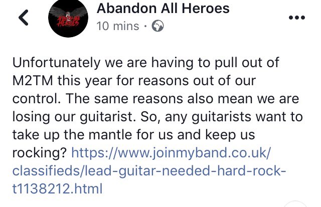 Calling guitarists!