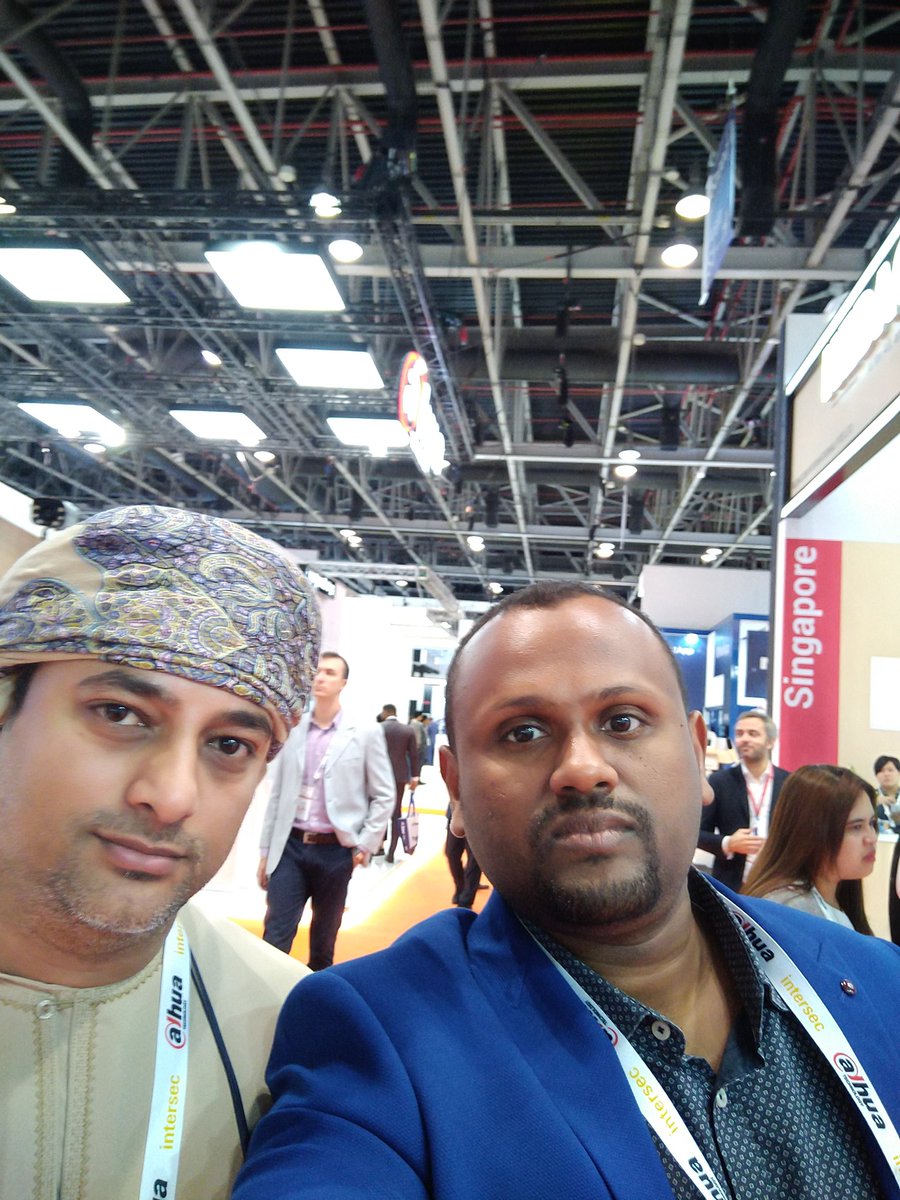 microtechom's tweet image. Microtech Team visit Intersec 2019 Dubai.