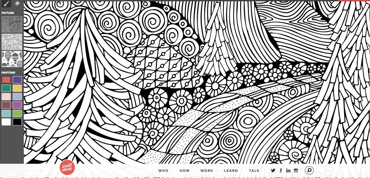 welldonemktg's tweet image. Hey @pantone, we want to color with you. Just remember to stay inside the lines. #livingcolor ow.ly/AkiT30nmOWf