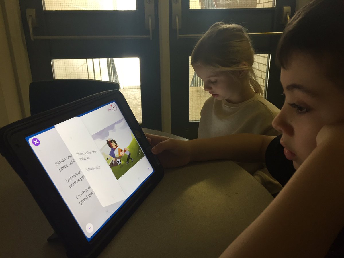 BenzidounFadila's tweet photo. Travailler la fluidité de la lecture avec #boukili chez @MrGeoFresh est une pratique qui motive les élèves à améliorer leurs lectures @EcolePIET @ManonSavard4 https://t.co/u7qR0pPzaP