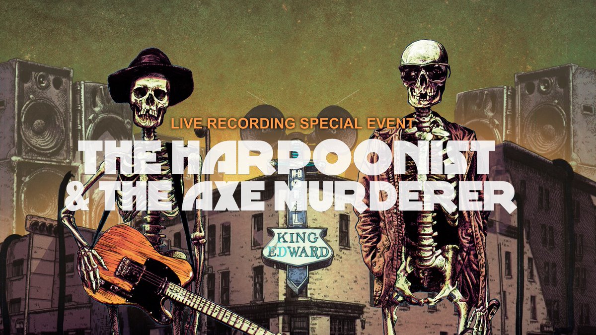 The King Eddy (@kingeddyyyc) on Twitter photo So maybe you're not much of a night owl, but you still want to see <a href="/harpaxe/">HarpAxeMurderer</a> at #KingEddyYYC this February. We get it! That's why we've included a matinee show in their 3-day run at the Eddy. Join us on Sunday, Feb. 17 for the show: bit.ly/2MBpS26 So maybe you're not much of a night owl, but you still want to see <a href="/harpaxe/">HarpAxeMurderer</a> at #KingEddyYYC this February. We get it! That's why we've included a matinee show in their 3-day run at the Eddy. Join us on Sunday, Feb. 17 for the show: bit.ly/2MBpS26