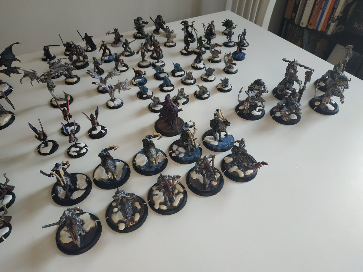 Selling my army ! MP for details. Interested in swaping for Grymkin :) #everblight