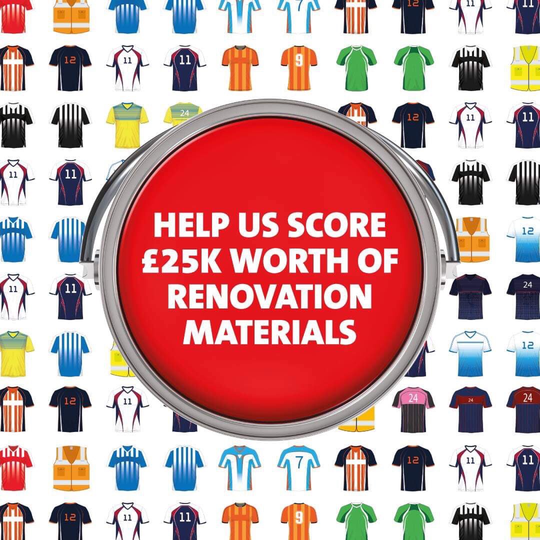 TadcasterAlbion's tweet photo. 🚨 #TAFC fans &amp; #LUFC fans we need your help💛💙

We have applied for the @BuildbaseUK transfer deal which gives Non-League clubs the chance to win £25,000 worth of renovation materials.

It takes 10 seconds of your time!🙌

VOTE HERE: https://t.co/pFjm2MAnUa

#Buildbase100KDeal https://t.co/ORA2bEPpEg
