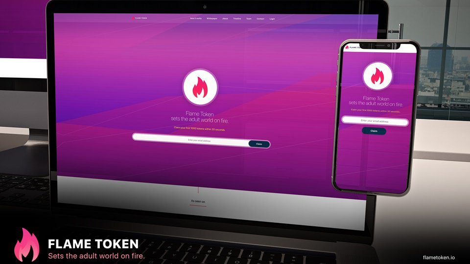 XBIZ's tweet photo. Flame Token Reports 1M User Registrations, Continues Airdrop @FlameToken https://t.co/raoKxcyMua https://t.co/OO7awauN33