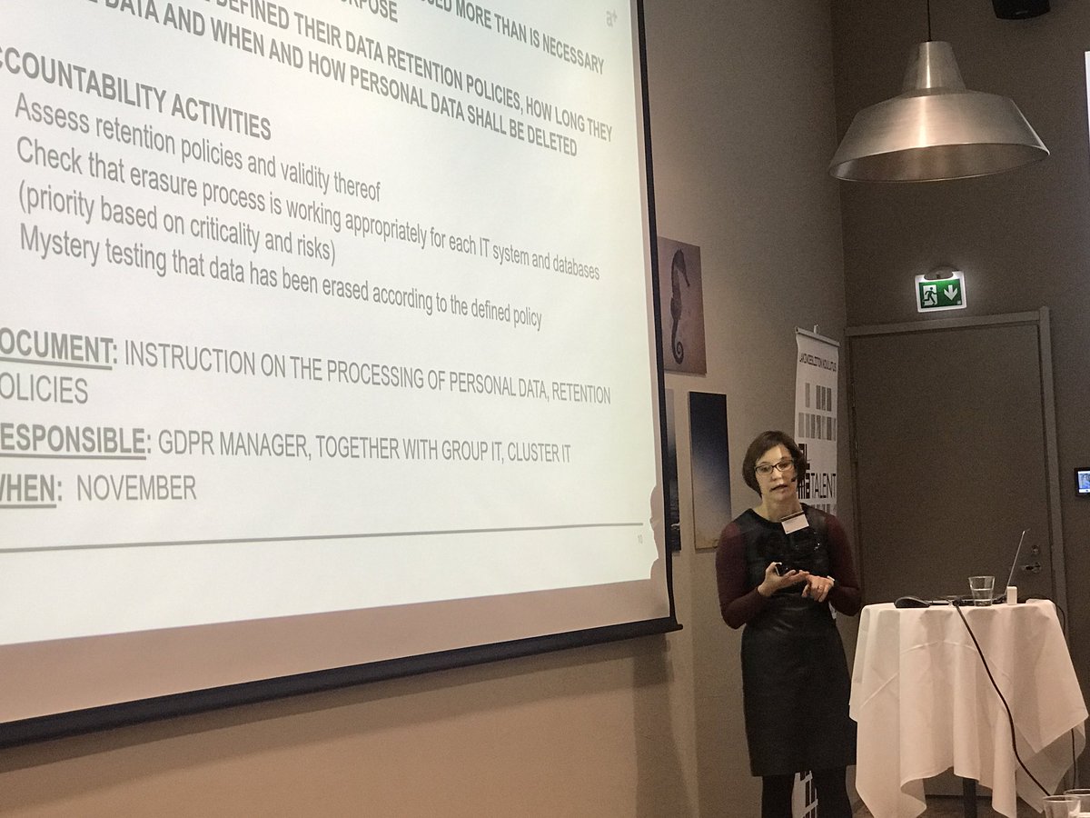 Päivi Konttila-Lokio <a href="/Accountor_Group/">Accountor Group</a> #tietosuoja periaatteiden merkitystä ei voi aliarvioida henkilötietojen käsittelytoimien suunnittelussa 🔝 #tietosuojavastaava #GDPR <a href="/Lakikoulutus/">Lakikoulutus</a>