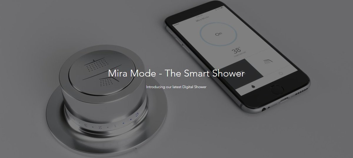 SmartHomeExpo's tweet photo. Since it's #BESW19 we're listing our favourite #energysaving #smarthome devices! Check out this #digitalshower from @mirashowers! Using their app you can set a max. temperature and duration - to encourage you to take more ecologically friendly showers! https://t.co/WDhNLOeboV https://t.co/zAKhDJQSQ5
