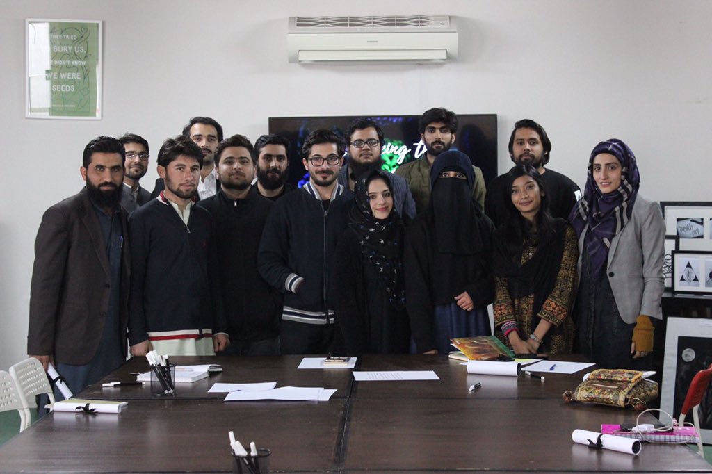 bioartcommunity's tweet photo. Btb Meetup-II was way too exciting and energizing for us all. We are teaming up already for 5 different BioArt projects this week!!
Join us in our coming meetups and be a part of our 'Undivided BioArt Community'!
#bioartkp #bioart #synbio #synbiokp #biofamily #peshawar https://t.co/YW6zPNPcJi
