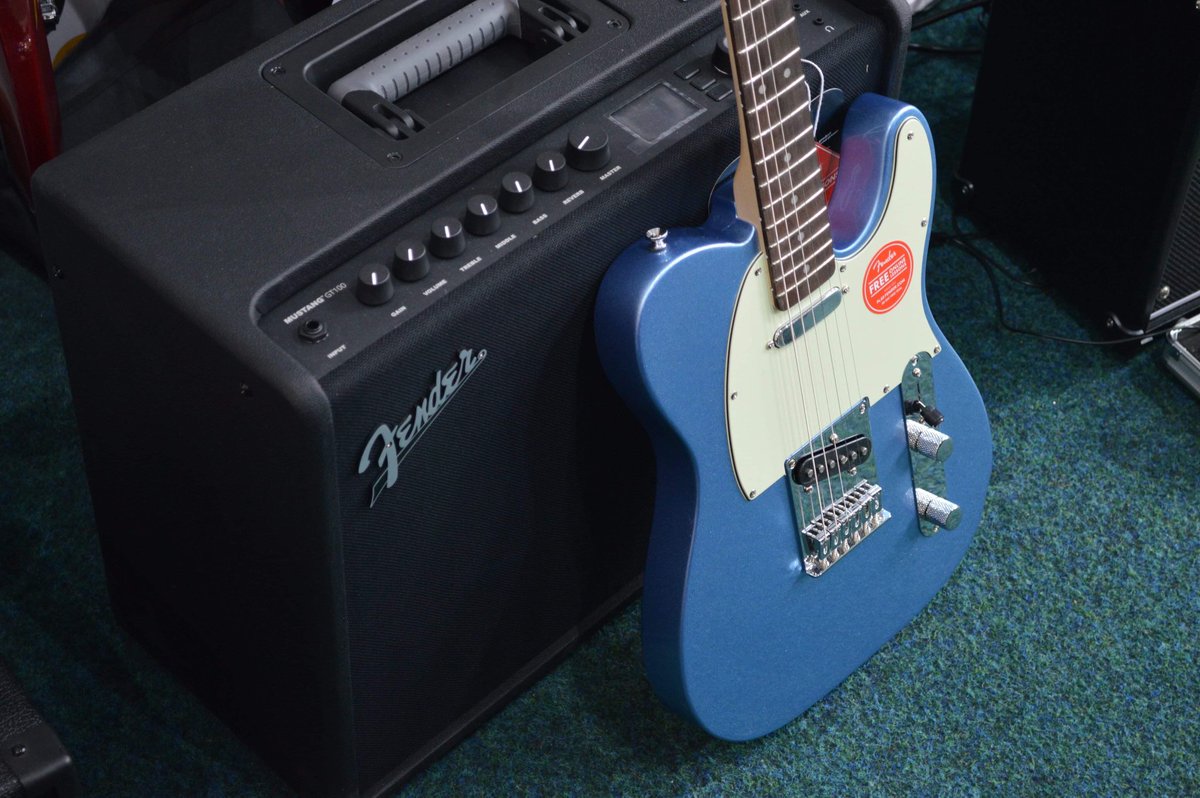 bandboxwales's tweet photo. Happy #TeleTuesday Guys!
#BandBox #BandBoxWales #Fender #Telecaster #Squier #Blue #Guitar #Gear #GuitarPorn #GearPorn #MustangGT100 #SquierBullet #MusicStore #MusicShop #UK #Wales https://t.co/4wyPIDxcZr