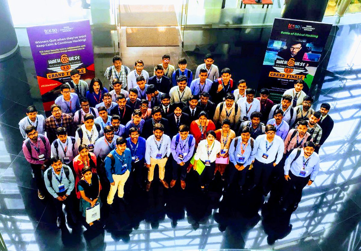 KripaSh52413402's tweet photo. TCSHackQuest #3.0 #GrandFinale #Achievement #SVCE #Placement Delighted to share Mr Shubham Singh Rathore and Mr #Shubham_Jain (#CS, 2019 Batch) got placed with #TCS through Hackquest 3.0, the position offered is #CyberSecuritySystemEngineer
Heartiest congratulations. https://t.co/WzBhRYWq6H