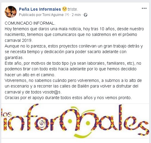 Peña Los Informales tweet media