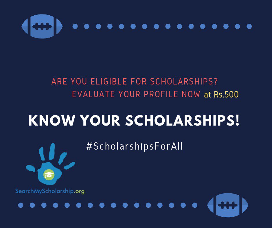SMSOrgOfficial's tweet photo. Scholarship Profile Evaluation
Study Abroad and India
Contact Us in Whatsapp: +91-9355306455

#SearchMyScholarship #ScholarshipsForAll
#KnowYourScholarship https://t.co/XbrAs7fc2L