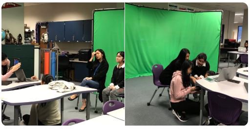 Alief_Libraries's tweet photo. Use a #GreenScreen at an @AliefISD library. These libraries are open afterschool today: @HNGCLibrary @HHSBearsLibrary @KerrLibrary @THSLibrary #ENGCLibrary #ElsikHSLibrary @readingwarriors @OlleOwls @AliefMSlibrary https://t.co/vqFOGHo6a9