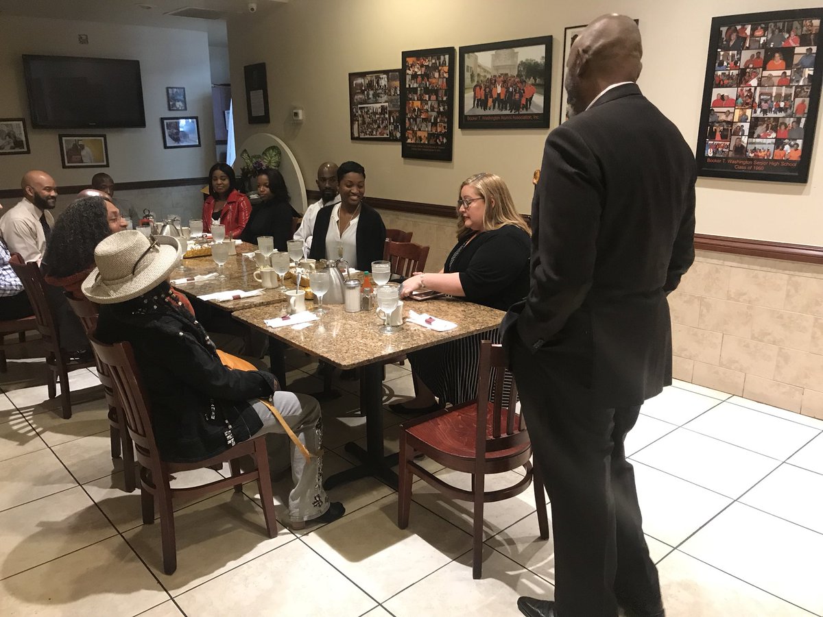We have a full house <a href="/JacksonSoulFood/">Jackson Soul Food</a> for our New Member Breakfast! Are you in the area? Come check us out!