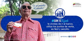 ivssoficial's tweet photo. Con tu tarjeta es mucho más fácil de hacer tus transacciones, recuerda que al usar los canales regulares a través de los puntos de venta, ir al banco ya es cosa del pasado, además de ganar tiempo en tus diligencias. #2AñosCarnetDeLaPatria https://t.co/z48VCcNnoK