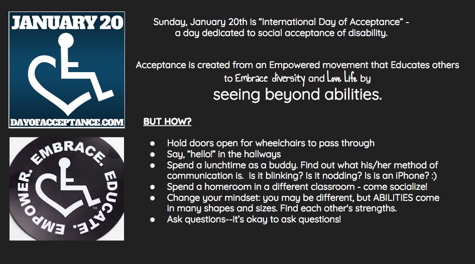 Some ideas to celebrate all our students at #gwms <a href="/3ELove/">3E Love</a>