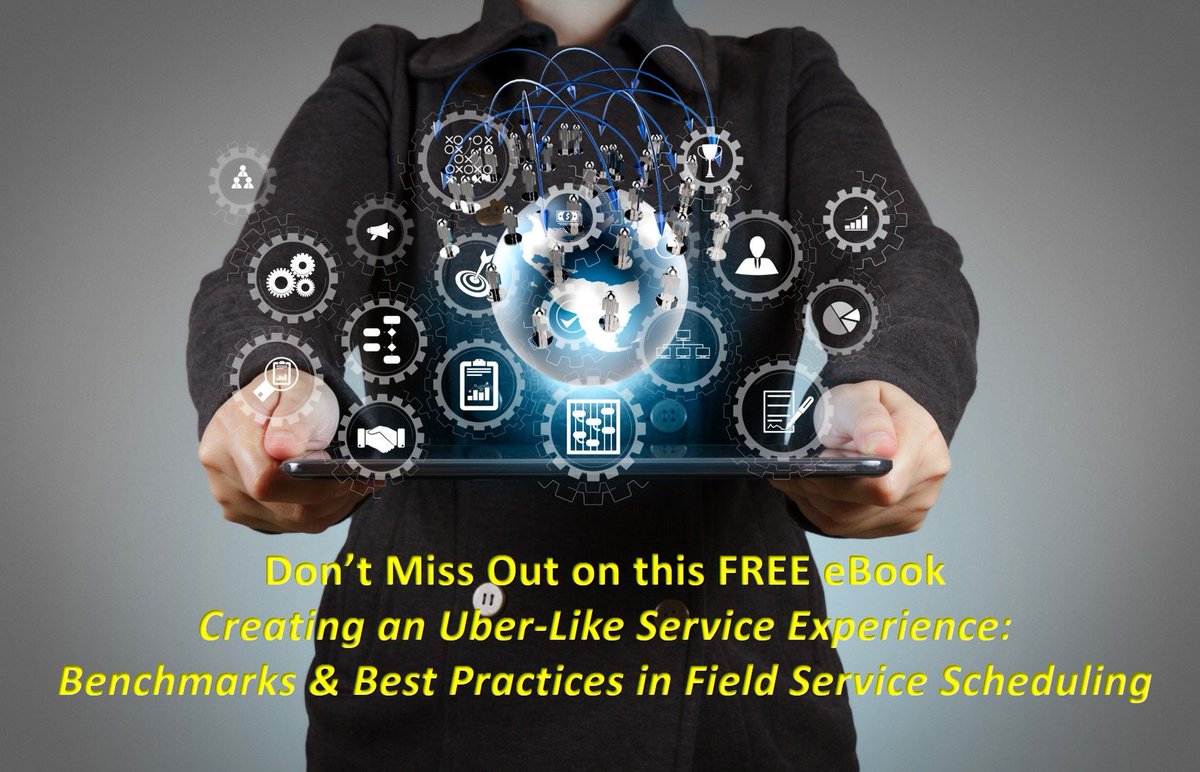 blumberg1's tweet image. Would you like to learn more about the role #dynamicscheduling Software plays in driving productivity improvements? Download our FREE e-Book TODAY & learn about tools & #technologies companies are utilizing to deliver an #uberlike experience to customers buff.ly/2rxseWU
