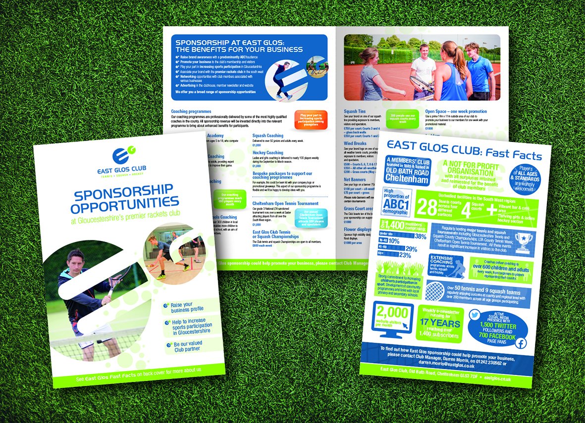 Want a nice and inviting way to gain sponsorship?

Get us to design you a smart glossy brochure and finish by getting it printed by <a href="/TypecraftPrint/">Typecraft</a> just like <a href="/eastglos/">East Glos Club | Tennis, Squash, Padel, Racketball</a> did 😉

eastglos.co.uk/sponsor/