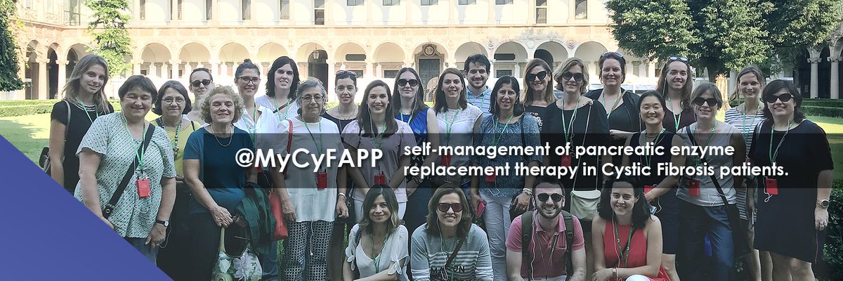 CORDIS_EU's tweet photo. Meet the @MyCyFAPP project team that aims to develop a new Pancreatic Enzyme #ReplacementTherapy and make it accessible to #CysticFibrosis patients 😷

↪️ Want to be featured on our Twitter #header?

Send us your team photo #FP7 #H2020 📸📧📥 outreach@cordis.europa.eu https://t.co/FgAXtGftqK