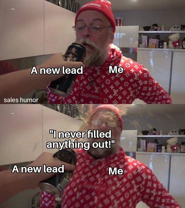 Sales Humor tweet media