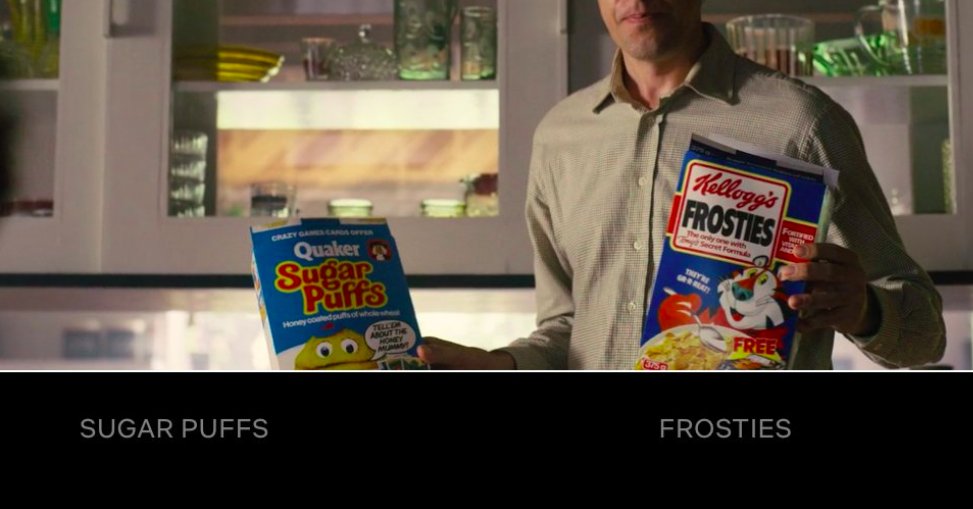OnlineReviewer_'s tweet photo. As #Netflix's CEO reveals that a huge 73% of viewers chose Kellogg's Frosties over Sugar Puffs in Black Mirror's interactive hit #Bandersnatch, could strategic product placement and user-engaged content be the future of #videomarketing? via @adage https://t.co/EJVSSnUnuP https://t.co/7FAyVFtdRw