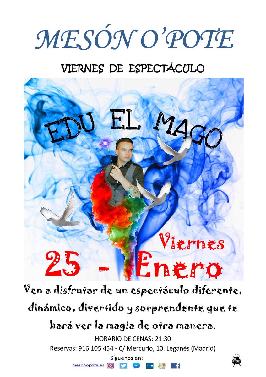 meson_o's tweet photo. 🤣🤣🤣🤣🤣Proximo viernes,25 nos acompaña Edu el Mago.Un espectáculo que no te dejará indiferente.Magia,humor y diversión.Reservas.916105454 Leganés https://t.co/i1ajhqdwRH