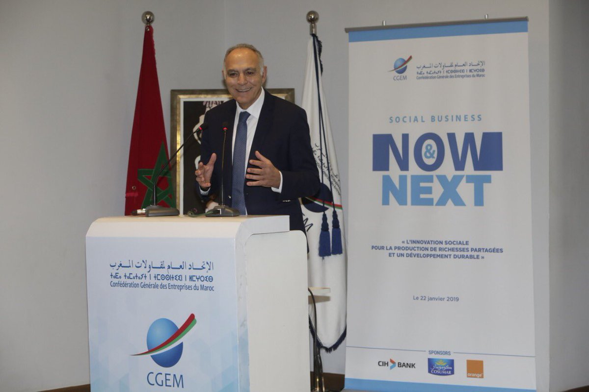 Salahmezouar's tweet image. Séance inaugurale des Rencontres de l’Entreprise Sociale par la @CGEM_MA . A l’heure où nous réfléchissons à notre nouveau modèle économique, l’entrepreneuriat social représente un formidable outil d’inclusion.