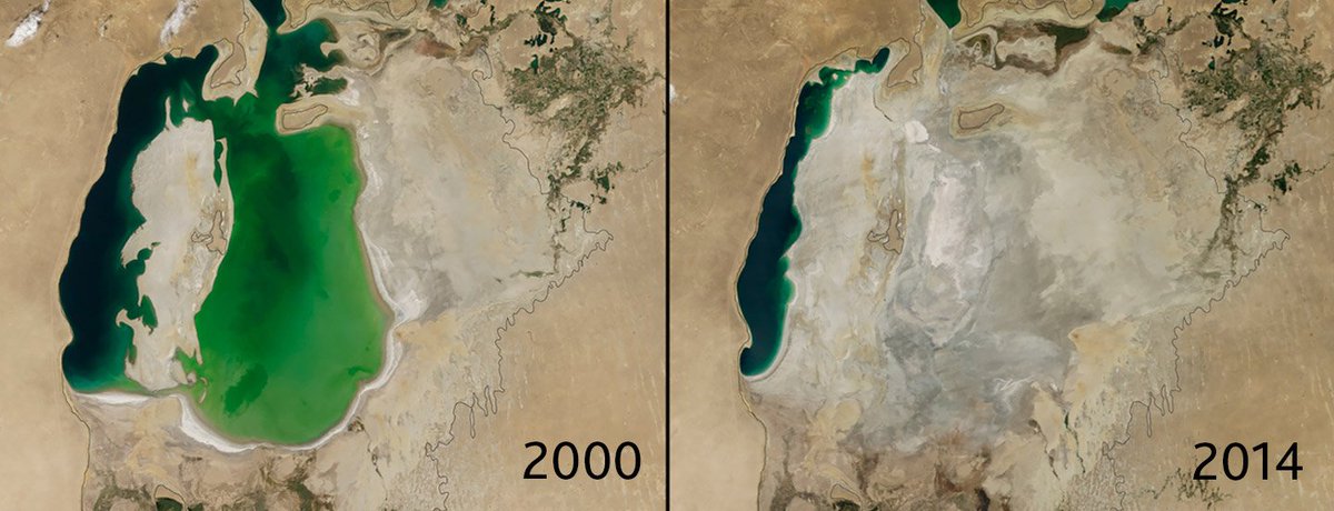 Исчезновение аральского моря